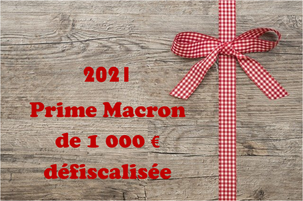 La prime Macron reconduite en 2021 !